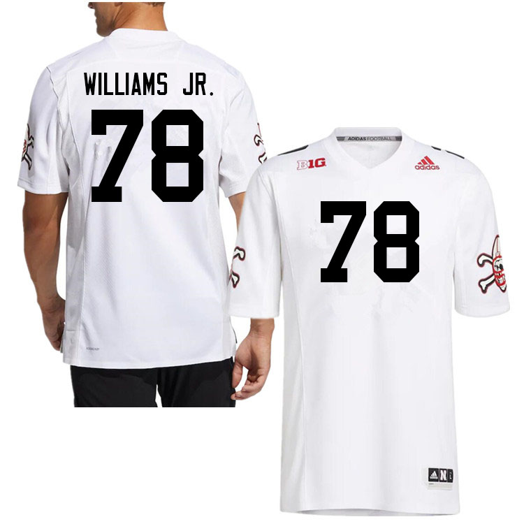 Men #78 Kevin Williams Jr. Nebraska Cornhuskers College Football Jerseys Sale-Strategy